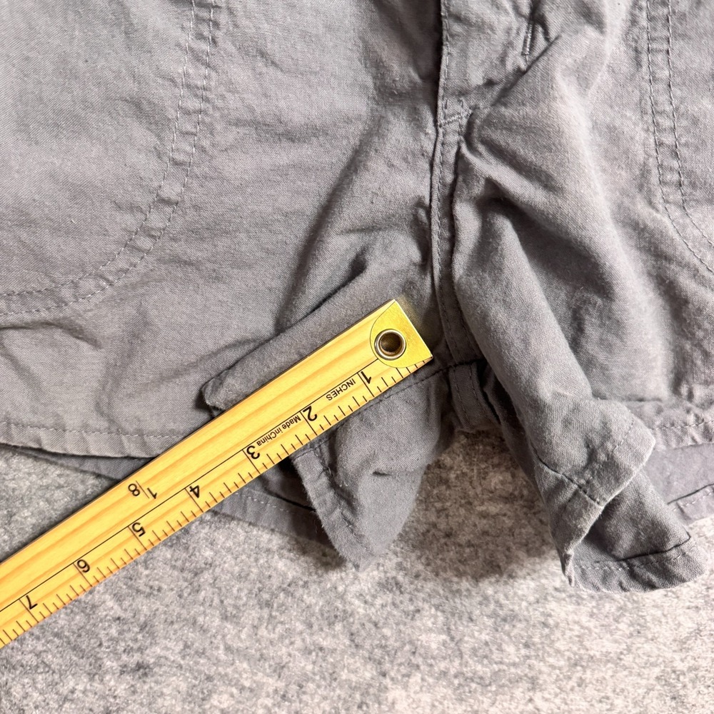 Vintage OP Longriders Shorts Mens Large Gray Cotton Surf Beach - Picture 10 of 11